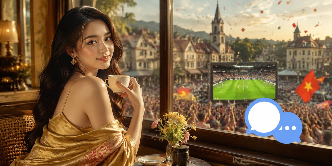 Người chơi tại Đà Lạt thư giãn với cà phê và tra xổ số trực tuyến buổi tối