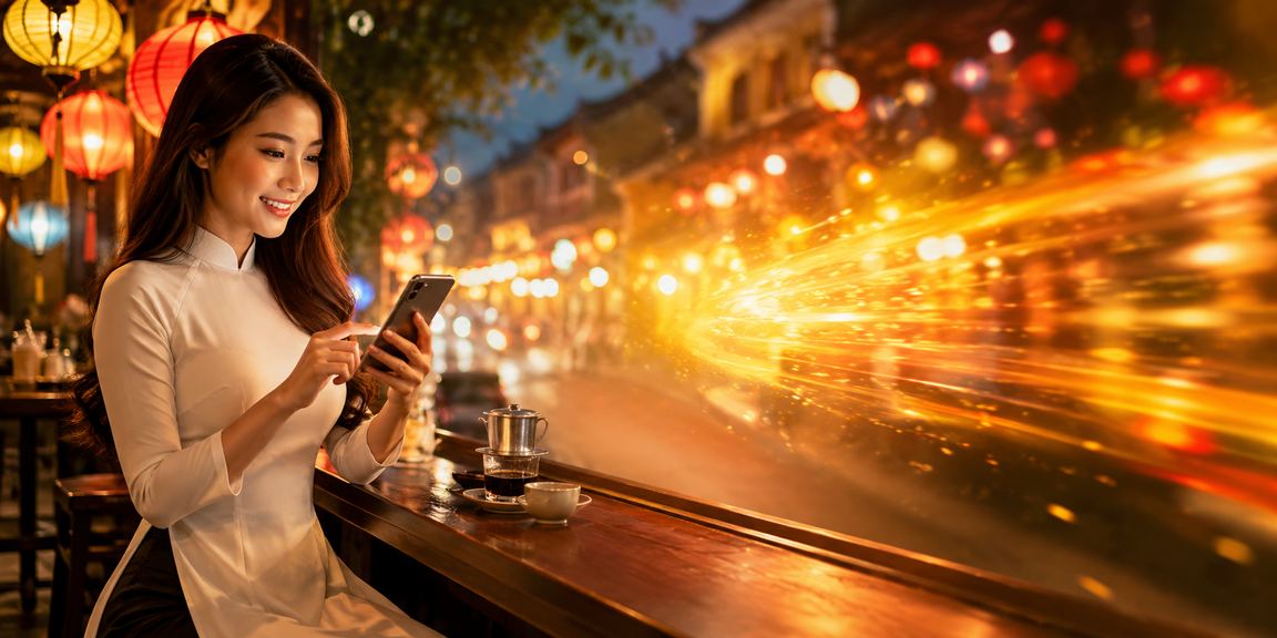 Không khí casino sôi động với ánh đèn neon và người chơi hứng khởi chờ kết quả Jackpot